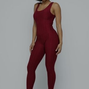 Maroon Jumpsuit